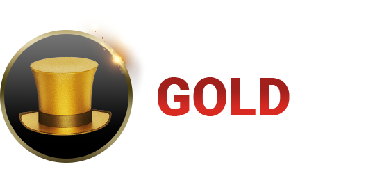 Goldclub - Hut mit goldener Schleife